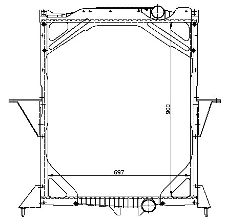 VOLVO TRUCK RADIATOR